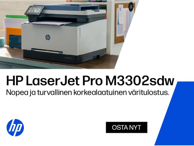 HP LaserJet Pro M3302sdw -tulostin