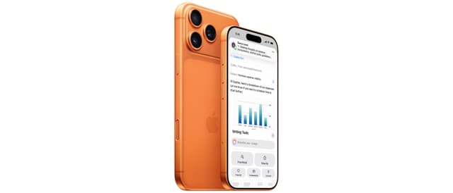 Apple - B2B - iPhone 17 Pro och 17 Pro Max i orange