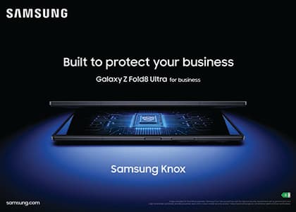 Samsung Galaxy Z Fold8 Ultra for Business med Samsung Knox