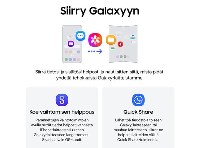 Samsung Galaxy Fold8 Ultra – vaihda helposti Galaxyyn