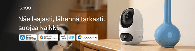 Tapo - Näe laajasti, lähennä tarkasti, suojaa kaikki