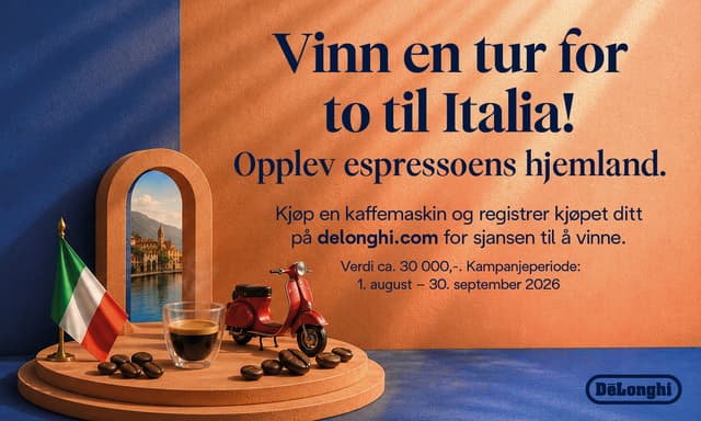 Delonghi kampanjebanner