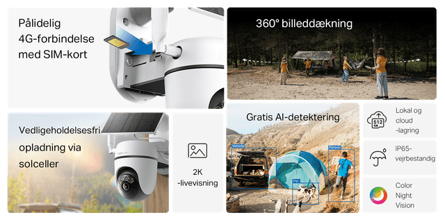 Tapo C615G KIT banner der highlighter en række nøglefunktioner