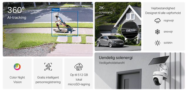 Tapo C610 KIT banner der highlighter en række nøglefunktioner
