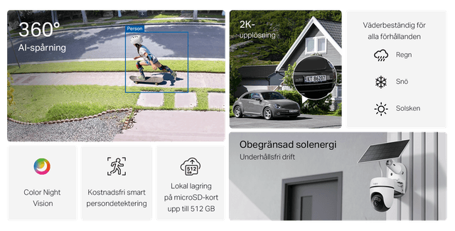 Tapo C610 KIT banner highlighting key features.