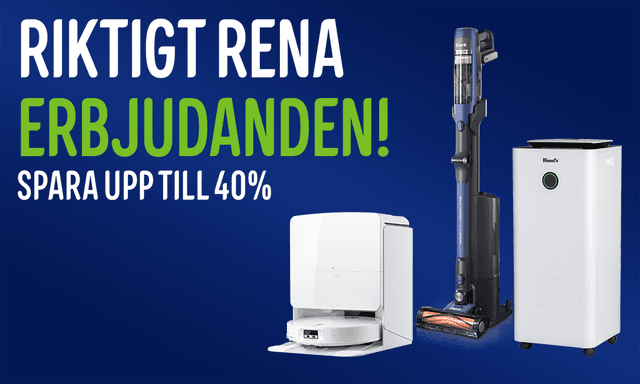 Städveckor hos Elgiganten – riktigt rena erbjudanden!