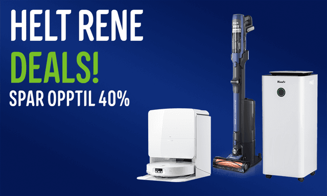 Rengjøringsdager hos Elkjøp – helt rene deals!
