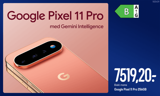 Google Pixel 11 Pro med Gemini Intelligence