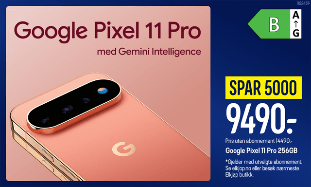Google Pixel 11 Pro med Gemini Intelligence