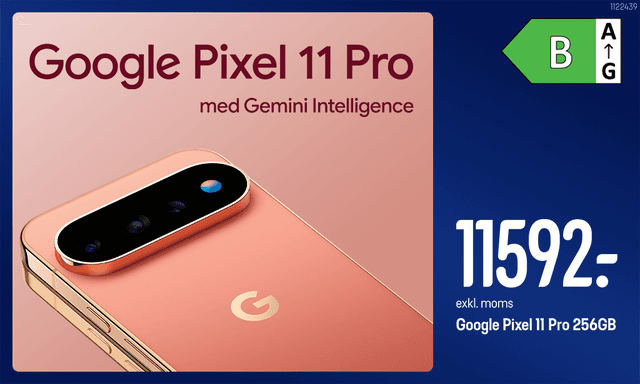 Google Pixel 11 Pro med Gemini Intelligence