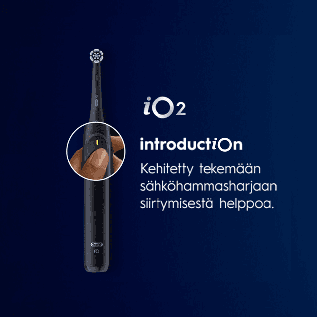 Oral-B iO2 – tekee sähköhammasharjaan siirtymisestä helppoa