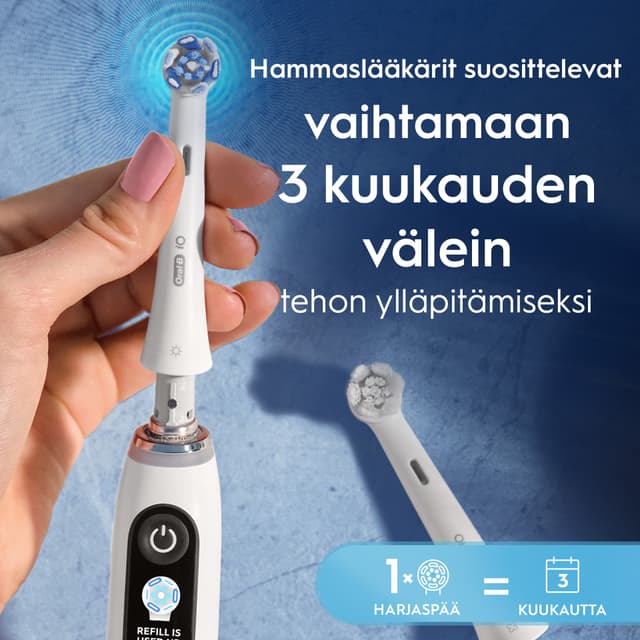 Oral-B-sähköhammasharjojen vaihtopäät