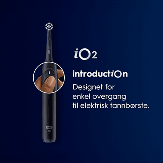 Oral-B iO2 – den perfekte introduksjonen til elektriske tannbørster