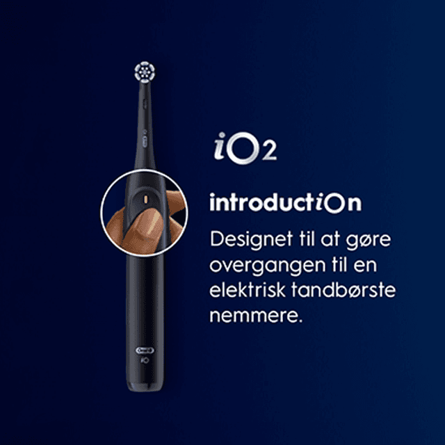 Oral-B iO2 – den perfekte introduktion til en elektrisk tandbørste