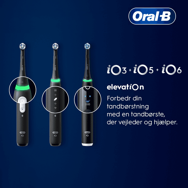 Oral-B iO3 & iO5 & iO6 elektriske tandbørster