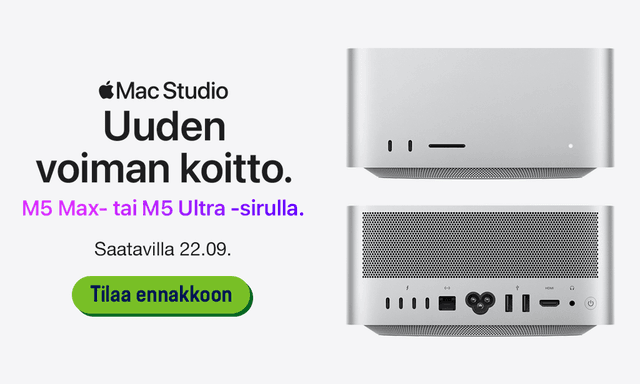 Apple Mac Studio – Uuden voiman koitto: saatavilla 22. syyskuuta 2026