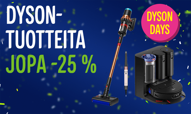 Dyson Days -kampanja on käynnissä Gigantissa!