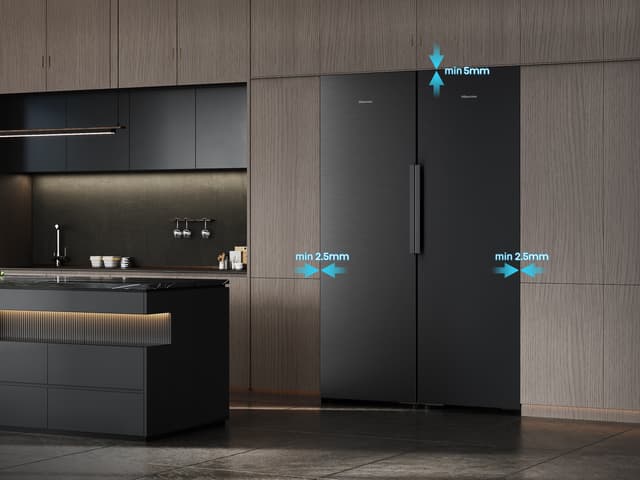 Hisense KitchenFit -kylmälaitteet tarjoavat täydellisen istuvuuden kaikkiin keittiöihin