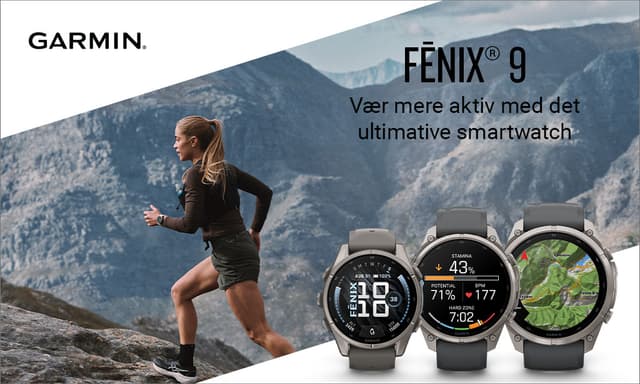 Garmin Fenix 9 GPS smartwatch banner
