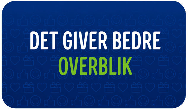 OVERBLIK-FORDEL