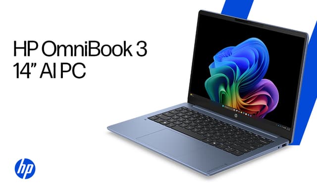 HP Omnibook 3 14" AI-PC banner