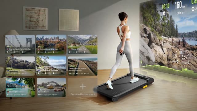 Urevo Spacewalk E1L walking pad with Urevo App