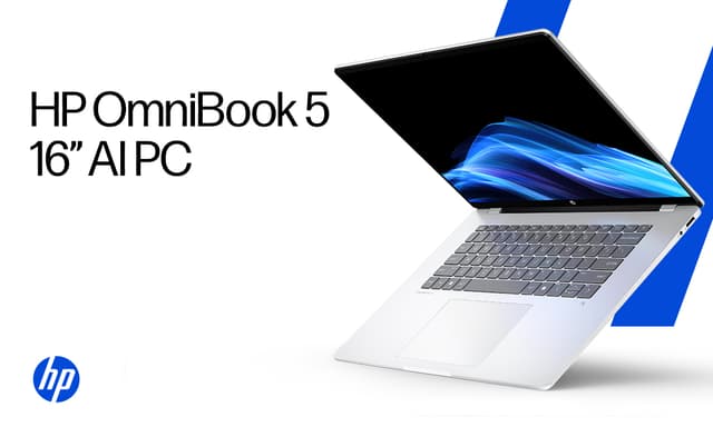 HP Omnibook 5 16'' AI-PC banner