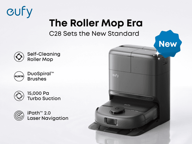 Eufy Omni C28 cleaning robot_Desktop banner