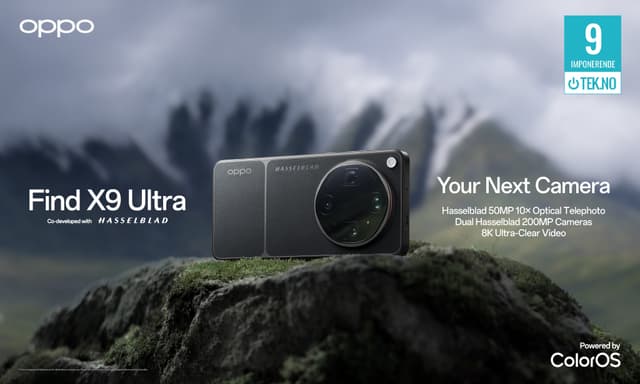 OPPO Find X9 Ultra banner