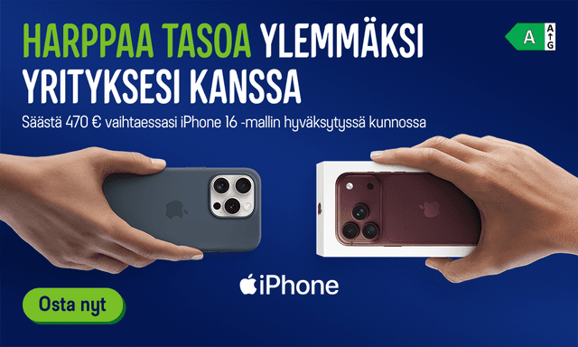 iPhone Trade-in yrityksille Gigantissa