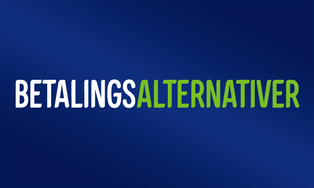 Banner med teksten Betalingsalternativer