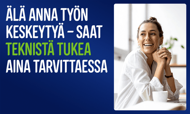 Gigantti yrityksille - Teknistä tukea aina tarvittaessa