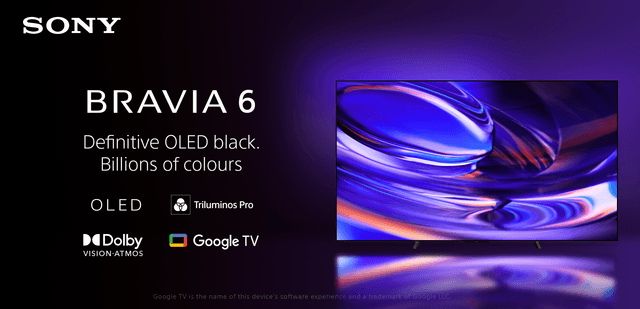 Sony BRAVIA 6 OLED TV-banner