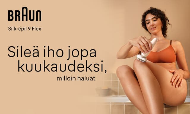 Braun Silk-épil 9 Flex -banneri