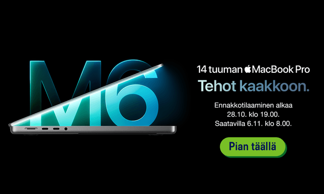 MacBook Pro M6 - pian täällä!