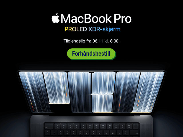 MacBook Pro PROLED - forhåndsbestill nå!