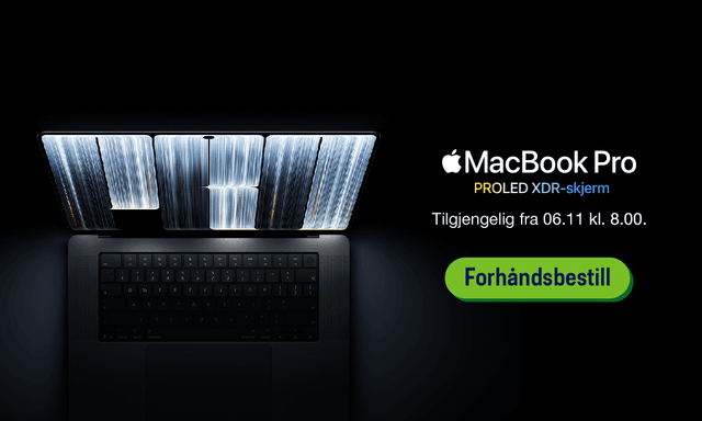 MacBook Pro PROLED - forhåndsbestill nå!