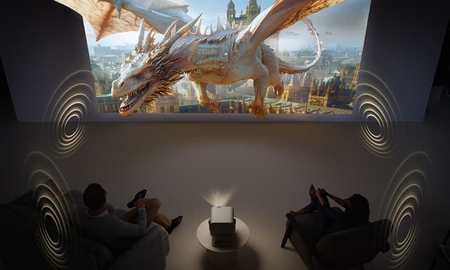 Omsluttende lyd optimeret af JBL og Dolby Atmos