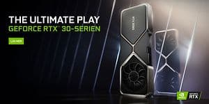 RTX 30-serien-banner med svensk text