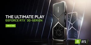 RTX 30-serien-banner med norsk tekst