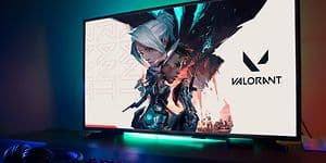 Valorant på en stationær gaming-pc