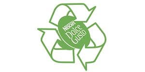 Nescafé Dolce Gusto resirkuleringslogo