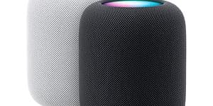 Apple HomePod i vit och svart