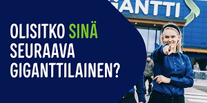 Olisitko sinä seuraava giganttilainen.