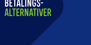 Banner med tekst Betalingsalternativer