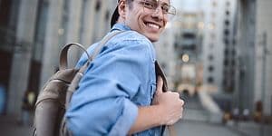 Student Man - Mobile Hero