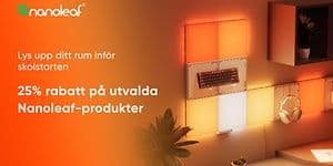 Nanoleaf kampanj - Top banner mobile 1920x320 - SE