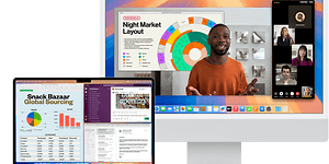 Mac-tuotteita MacBook ja iMac