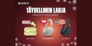 Sony-kuulokkeet – Täydellinen lahja