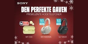 Sony hodetelefoner – den perfekte gaven